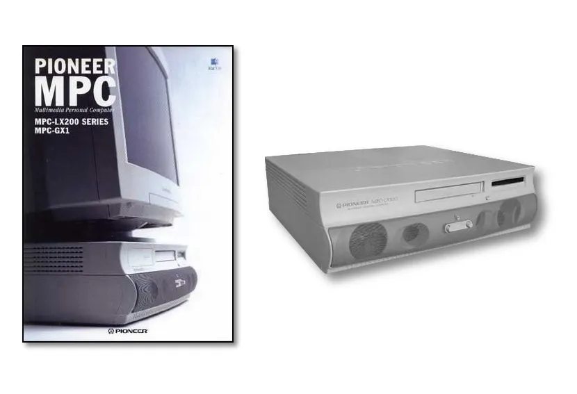 Computadora Personal Multimedia Pioneer MPC-GX1 1995