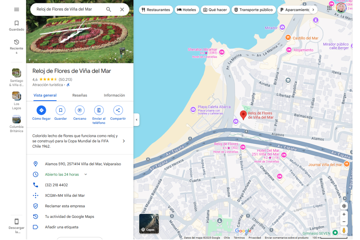 abre Google Maps en tu navegador