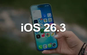 Apple lanza iOS 26.3