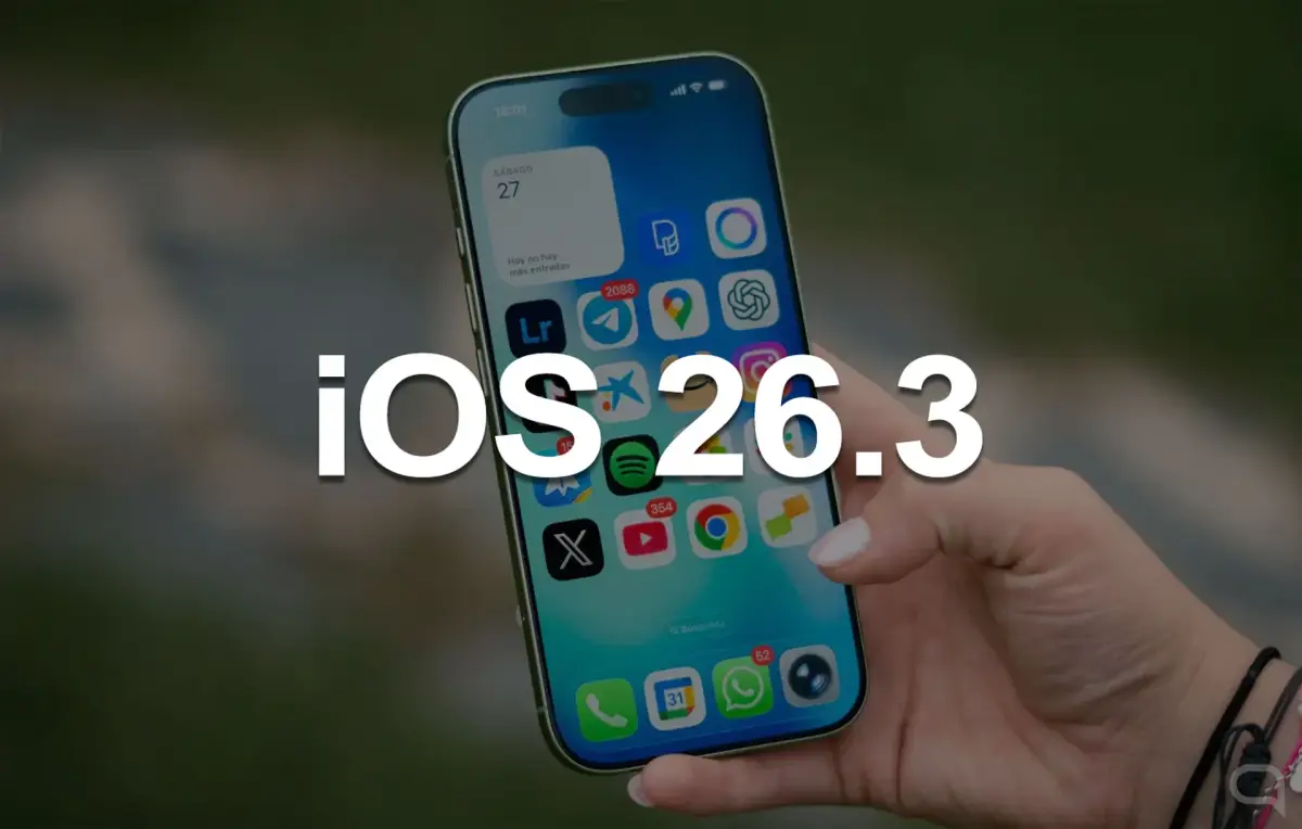 Apple lanza iOS 26.3
