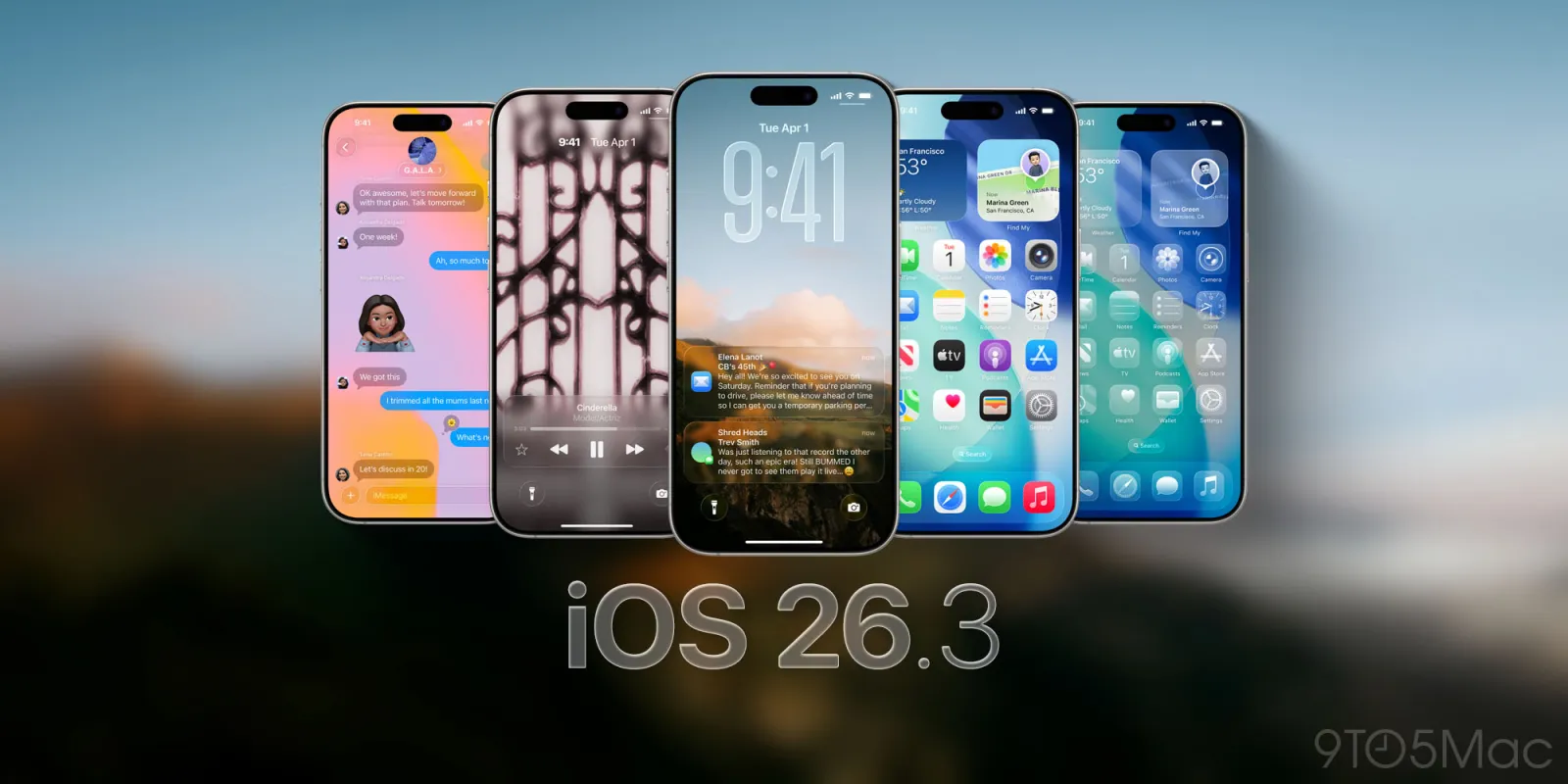 Apple lanza iOS 26.3