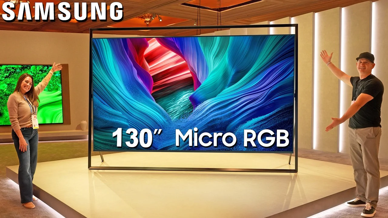 Samsung Micro RGB de 130 pulgadas